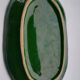 Oval flat decoration in relief