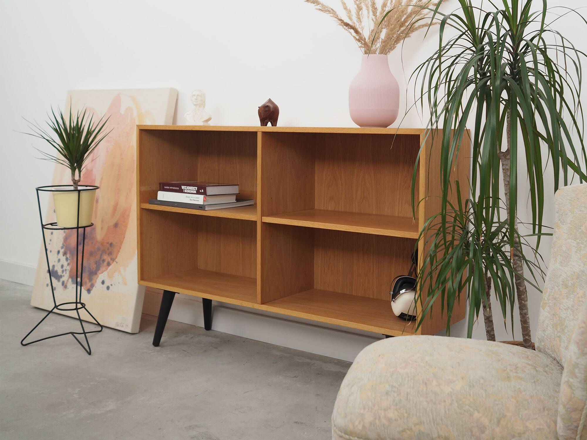 Ashen bookcase, Danish design, 1970s, production: Denmark