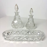 Nécessaire de toilette en cristal