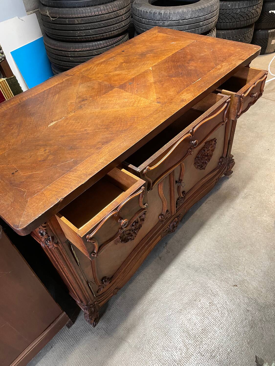 Arlesian Provencal sideboard