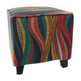 Fabric cube stool "Kenya"