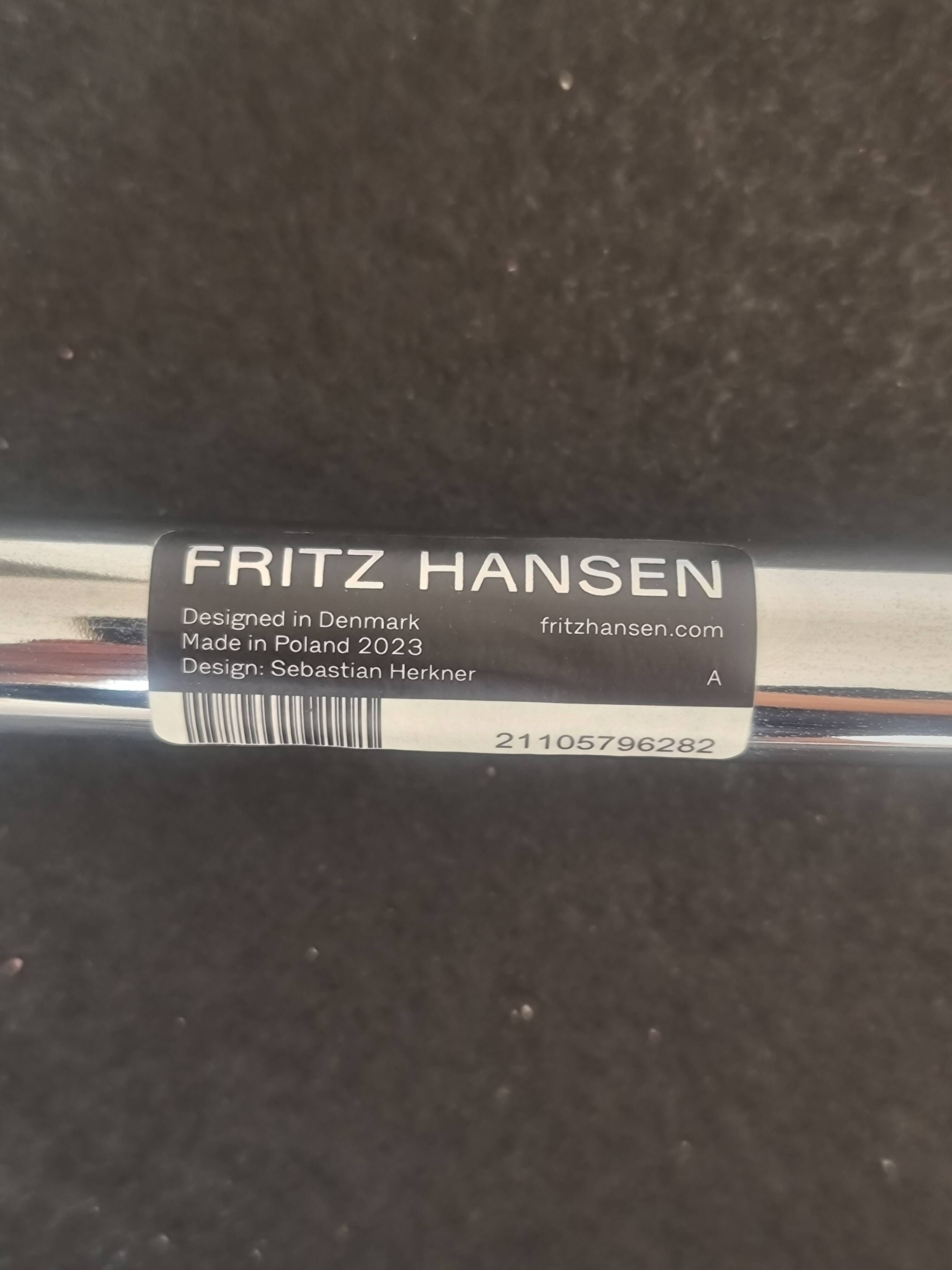 Fritz Hansen PLENUM design armchair – Sebastian Herkner – 2023 (x2)