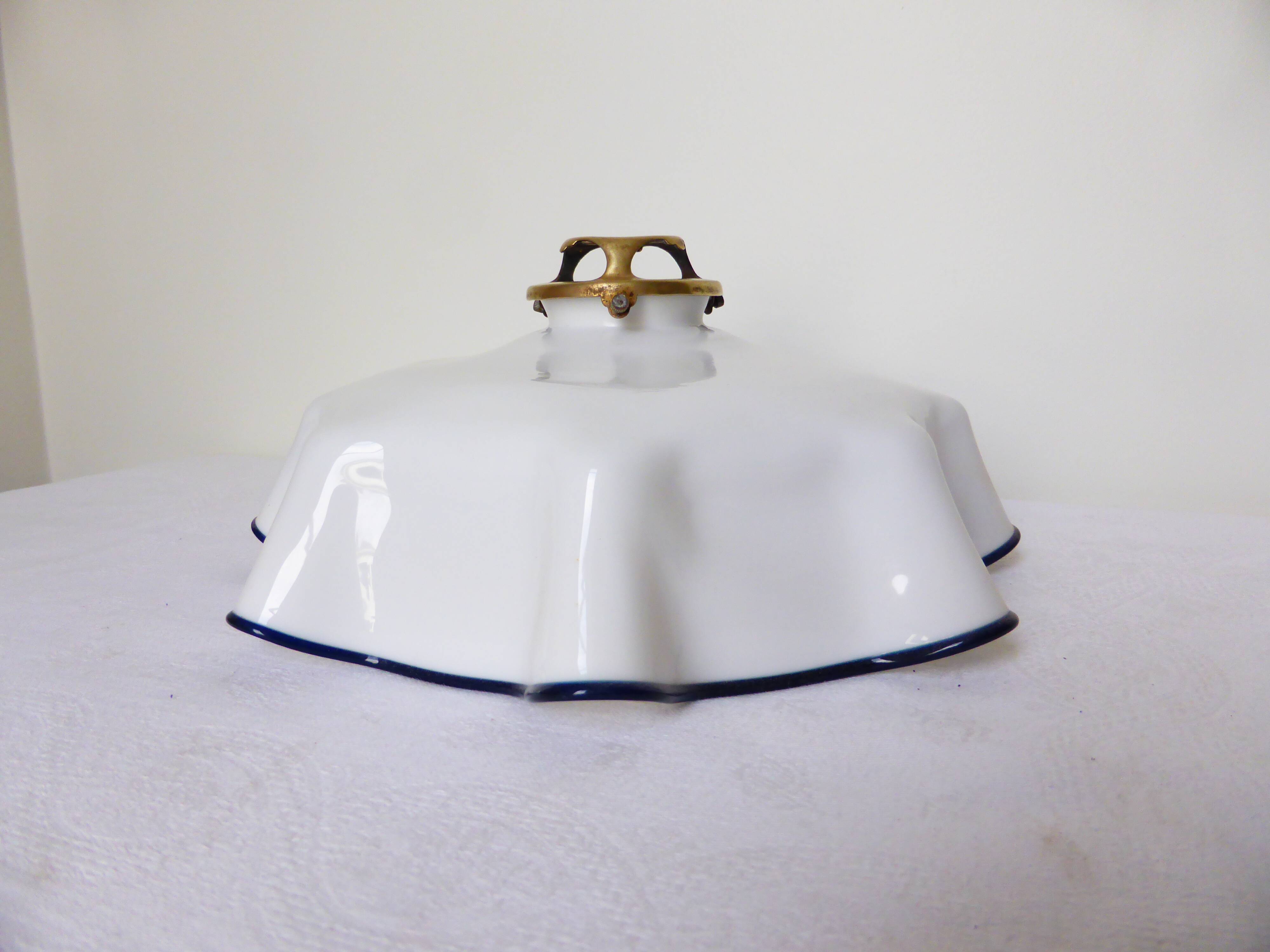 vintage opaline glass lampshade 2101100