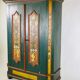Painted Bavarian wardrobe, Germany 19th's