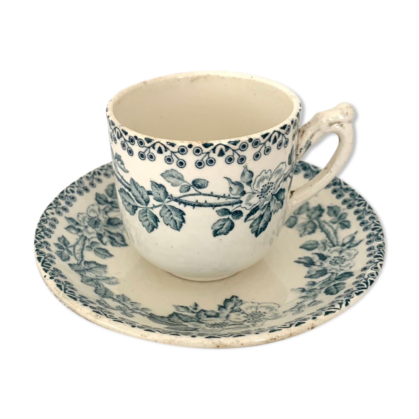 Old cup and saucer