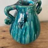 Bluish and pinkish amphora