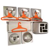 Mid-century space age Quadro set / Jürgen Lange for Schönbuch / Germany, 1960s / set of 12