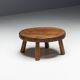 Brutalist Folk Art Coffee Table, France, 19th Century
