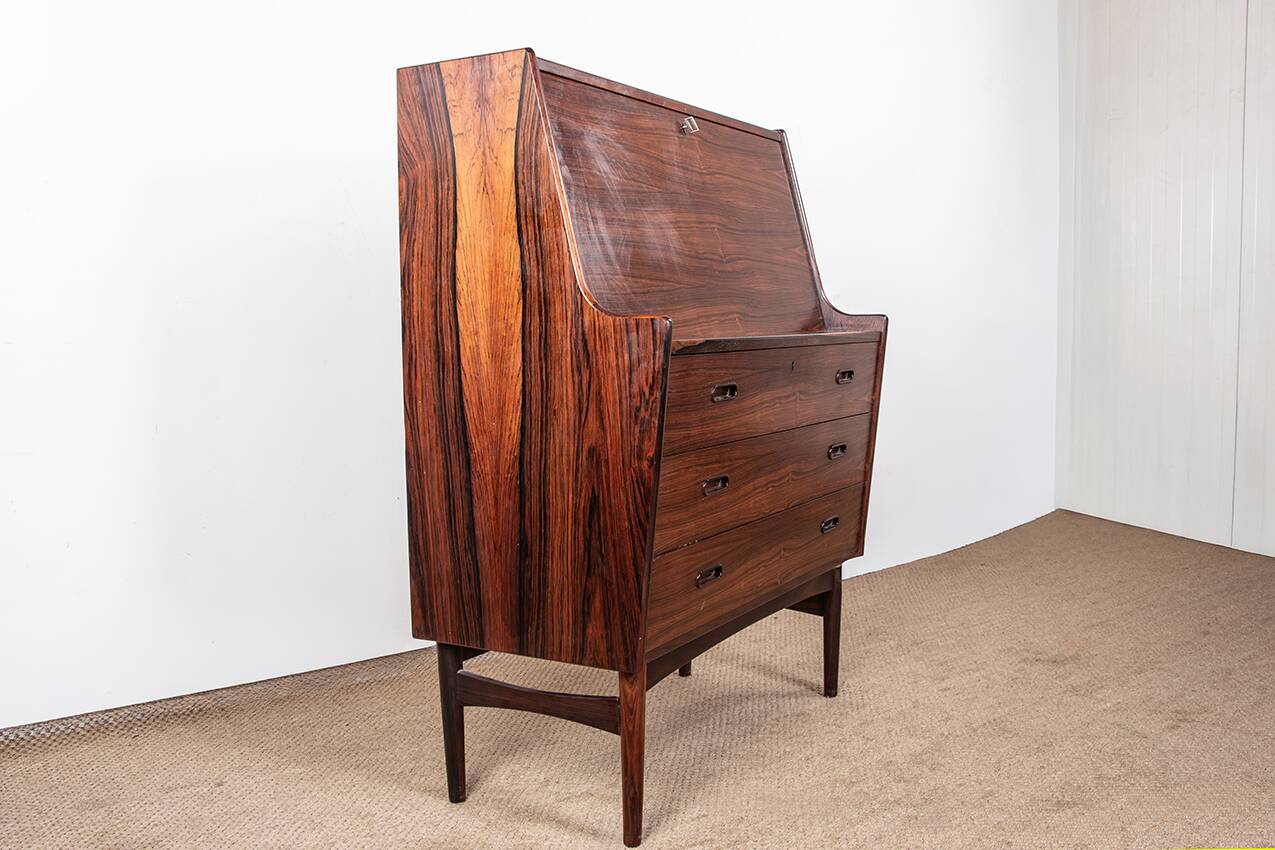 Danish secretary in rosewood model 37 by Arne Wahl Iversen 1960.