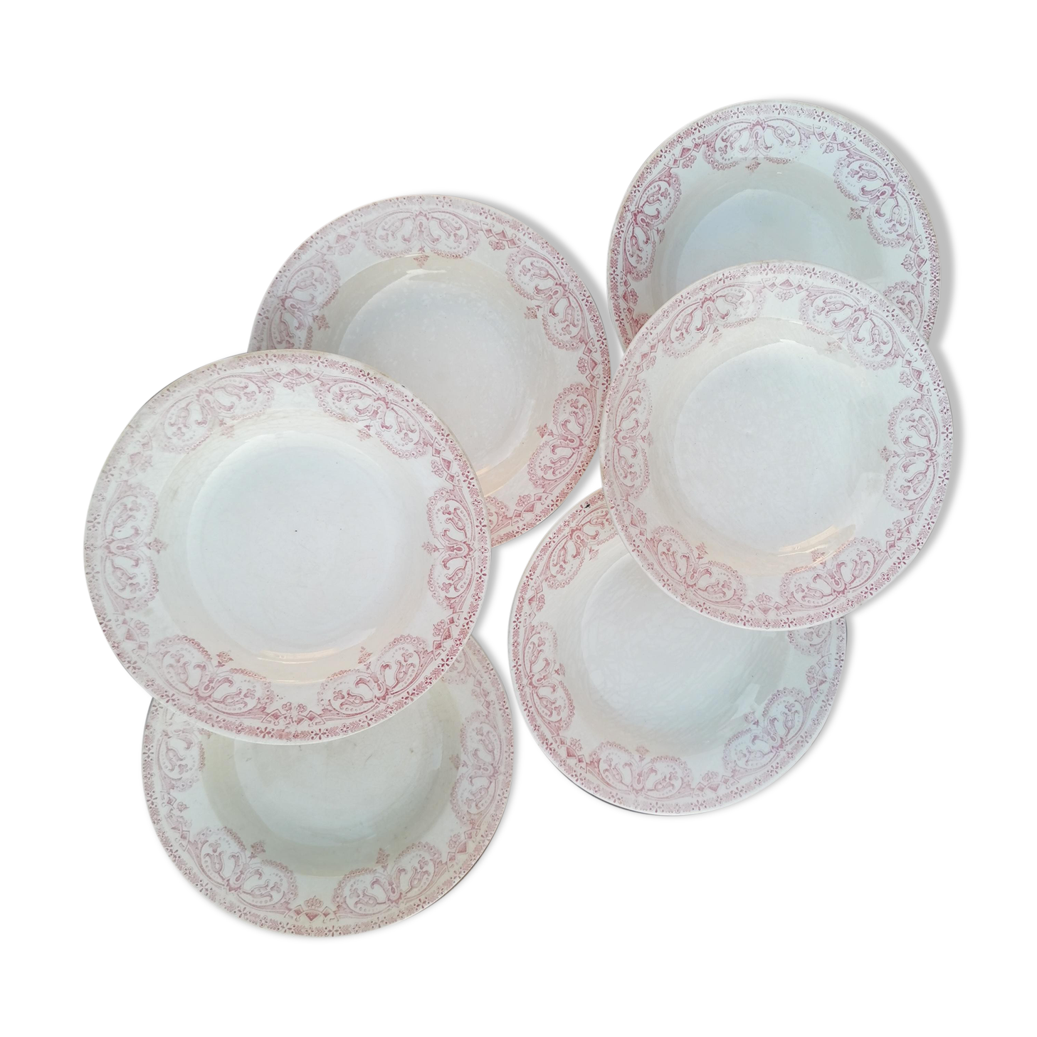 Set of 6 plates in Iron Earth