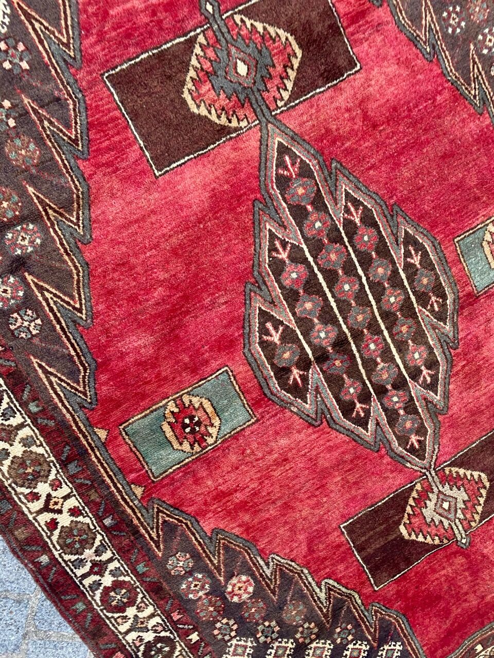 Persian carpet mazlaghan 132x200 cm