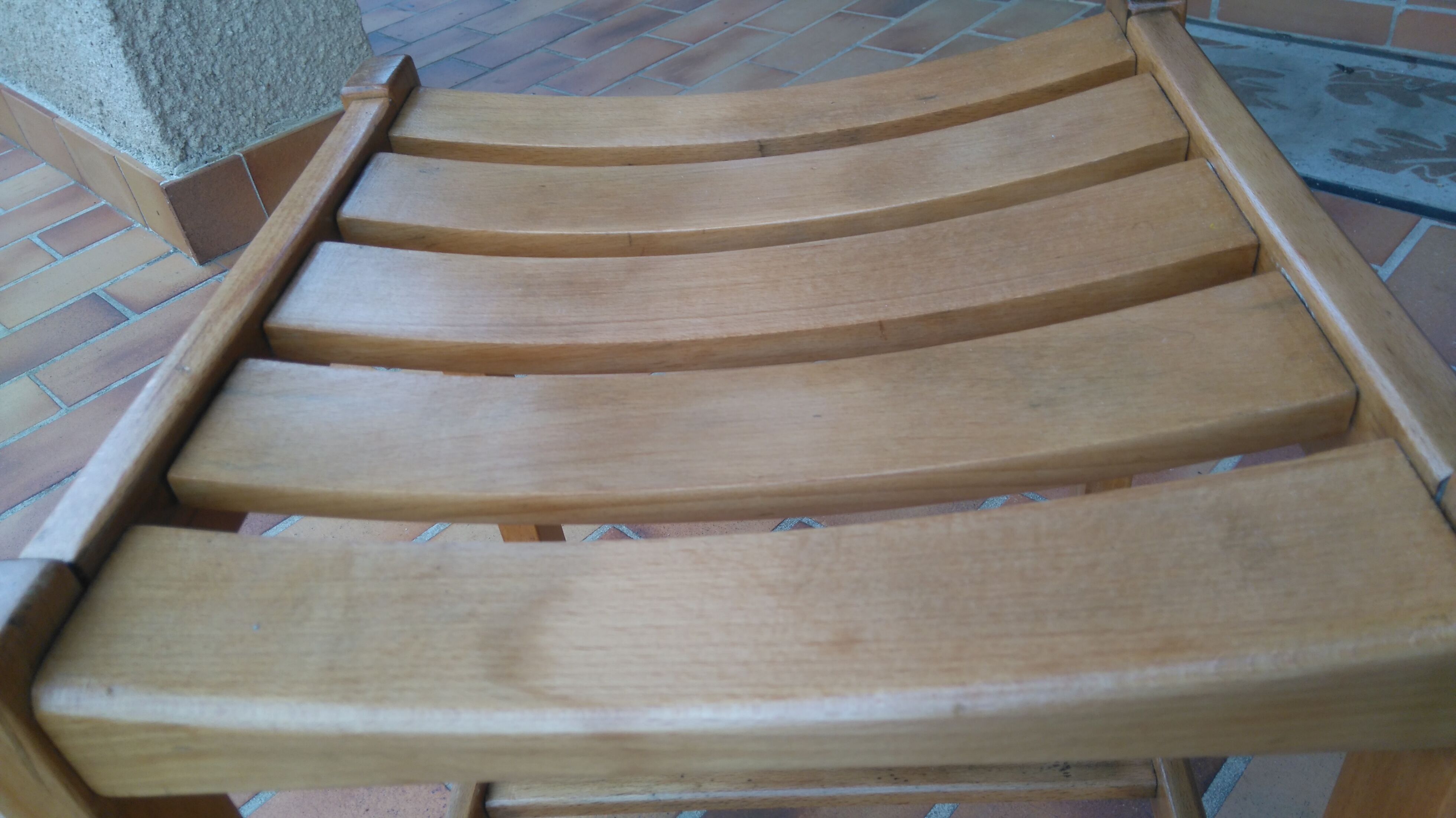 Tabpouret light honey wood