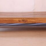 Old Burmese teak coffee table