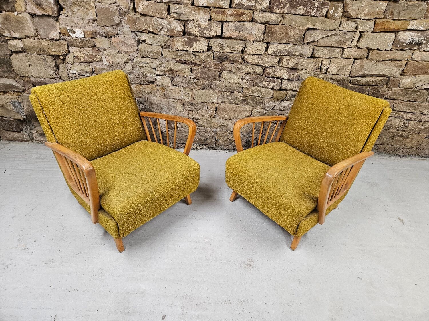 Pair of vintage armchairs 1960