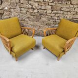 Pair of vintage armchairs 1960