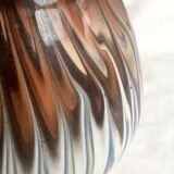 Vintage ceramic vase flamboyant pattern