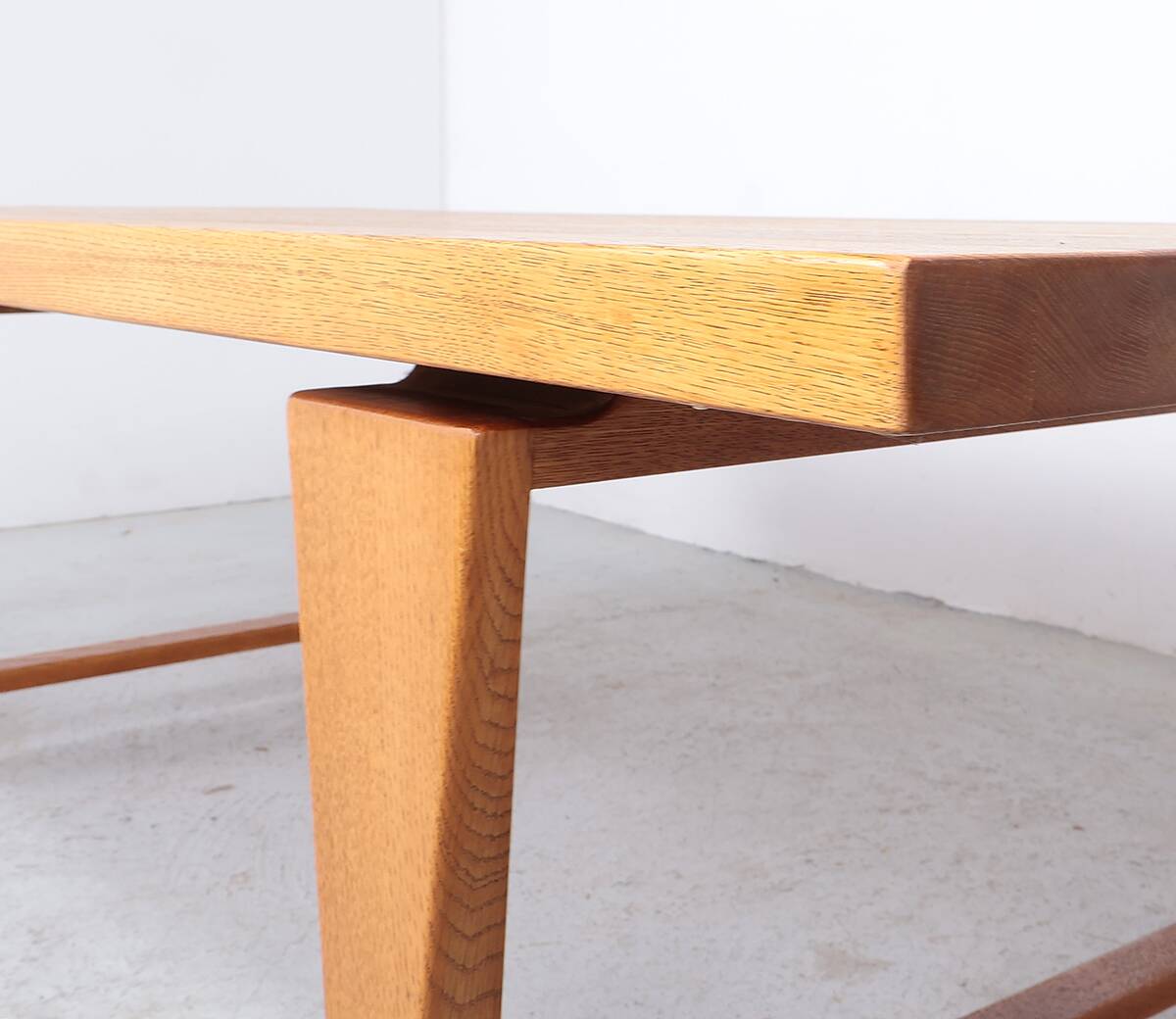 llum Wikkelsø Oak Coffee Table Model Ml 115 for a/S Mikael Laursen, 1960s