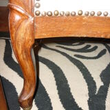 Fauteuil et son repose pied