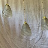 Trio of vintage suspensions