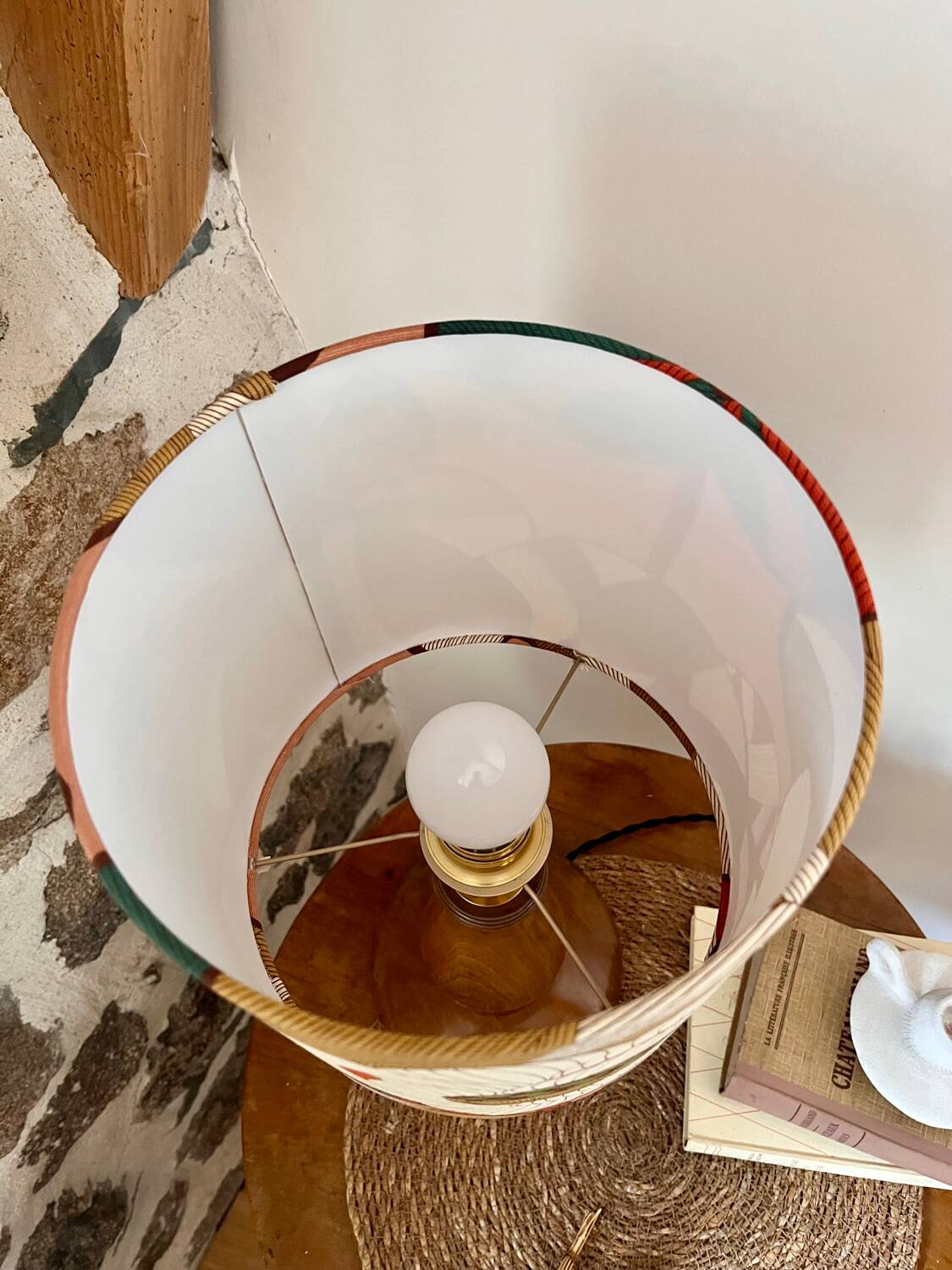 Restored vintage lamp