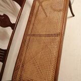 Bent wood bench