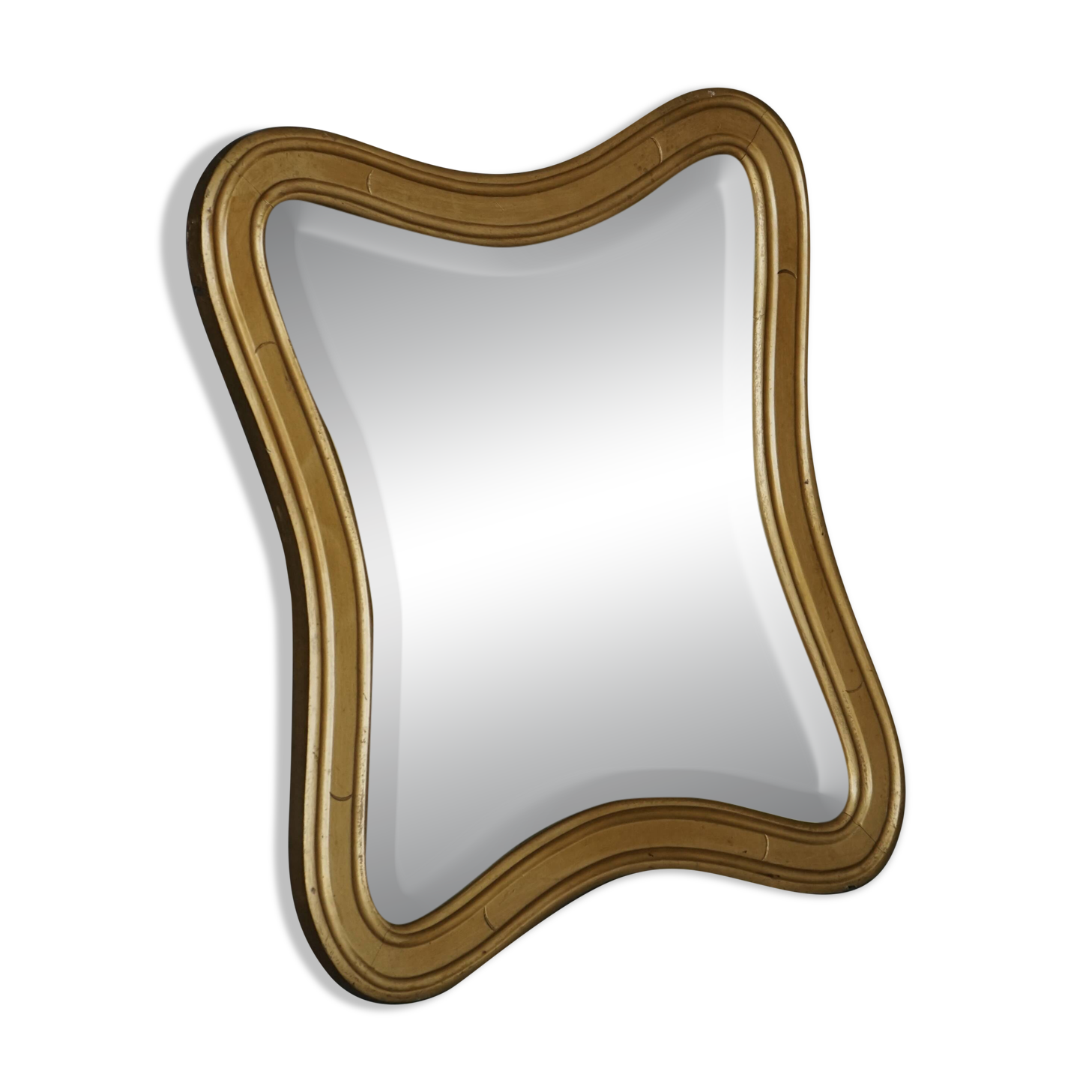 Art Deco Biomorphic Organic Mirror, 1920s