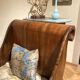 Set of 19th Century Italian Empire Flamed Walnut Sleigh Beds or Daybeds