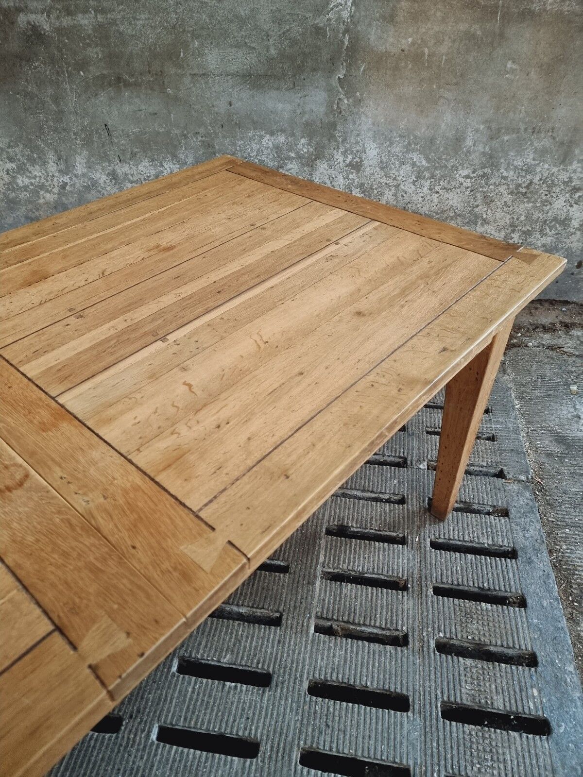 Old oak table dining table XXL