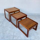 Teak nesting coffee table