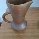 Digoin stoneware pitcher carafe
