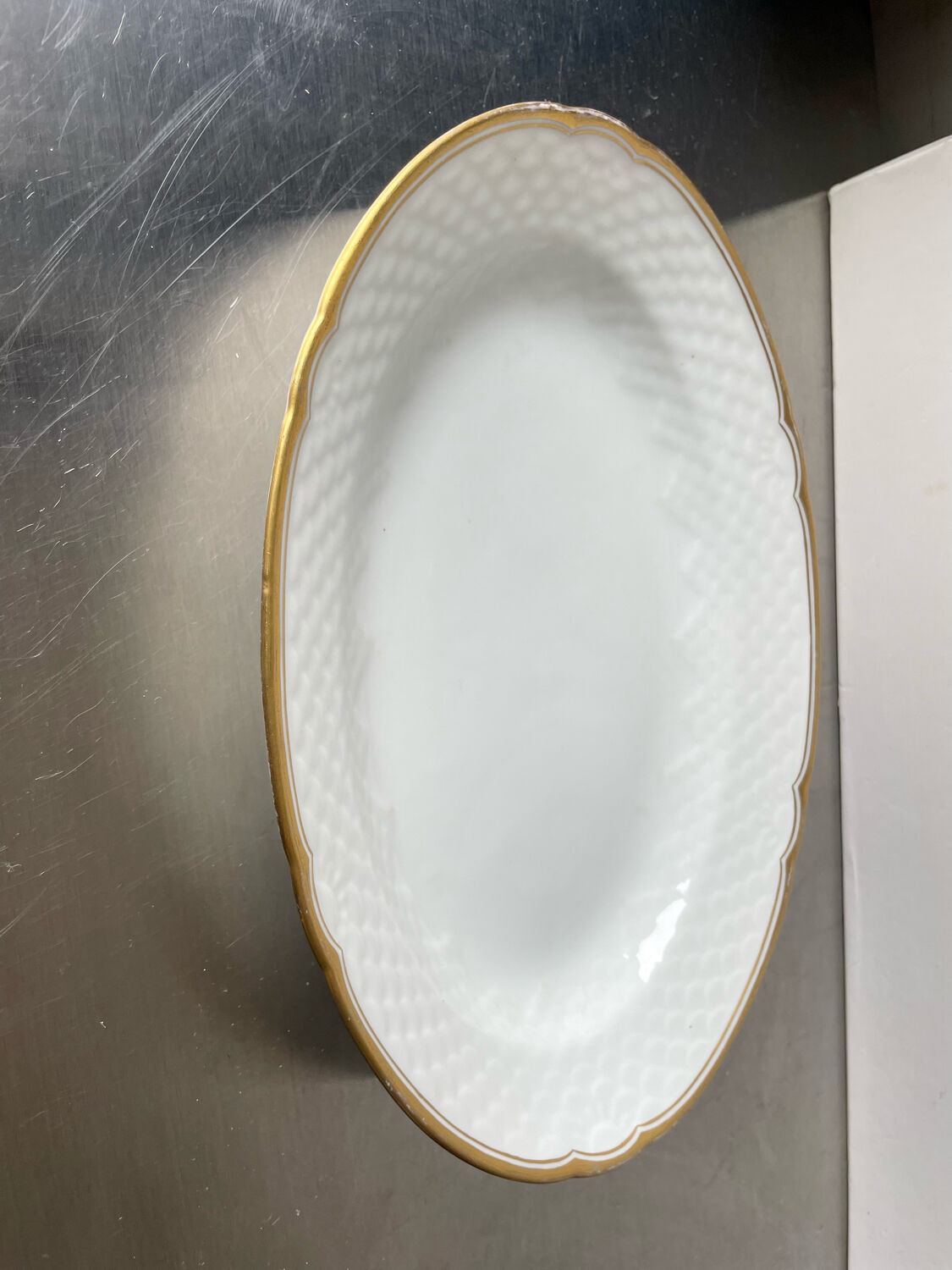 Oval dish by Bing & Grøndahl