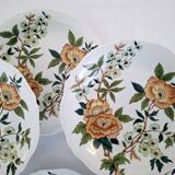 Soup Plates in Sologne Porcelain, France