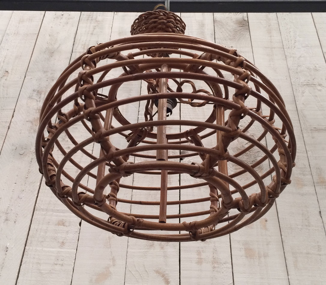 Suspension rattan, around 1950