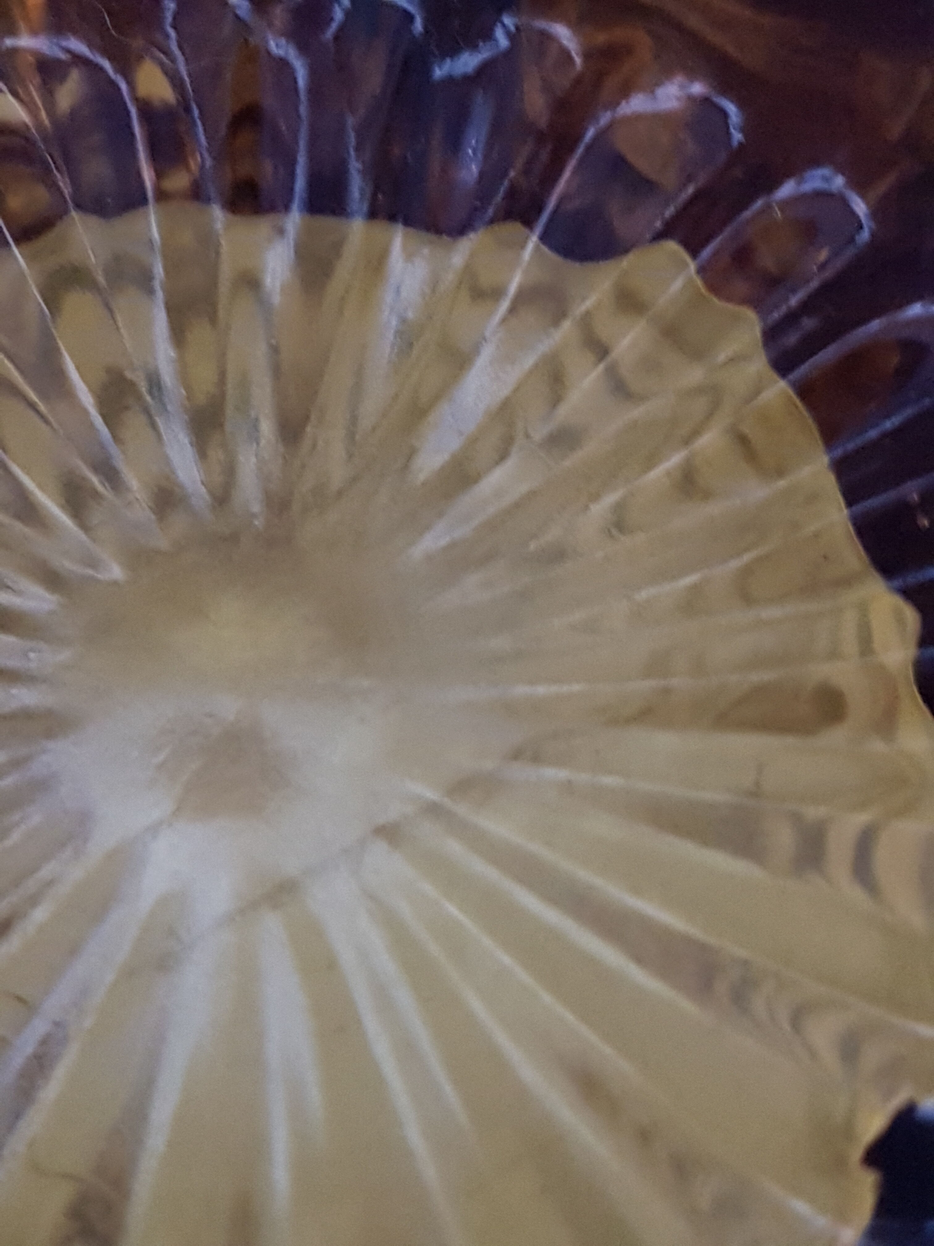 Art Deco brown glass vase