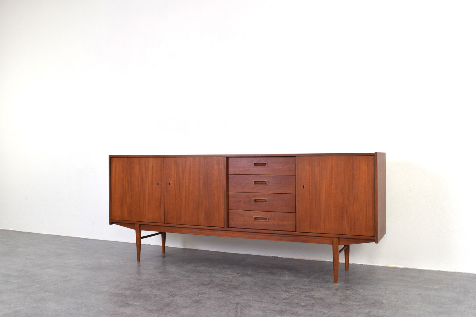 Mid-Century Danish Teak Sideboard, 1960s.