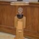 Oak bedside table by Guillerme and Chambron for Your House 1950s