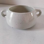 Vintage Salins soup bowl – Coppelia model – hand-decorated