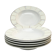 Set of 6 Hollow Plates "Chriss G. Collection"