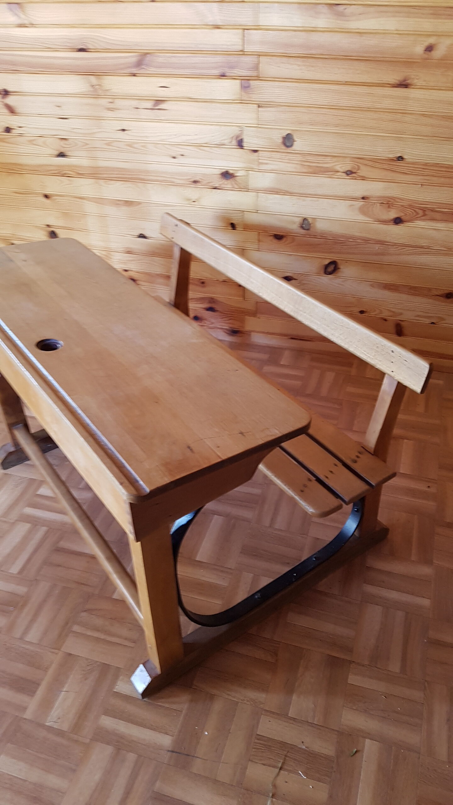 Double school desk Léo Wiart