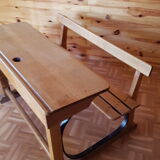 Double school desk Léo Wiart