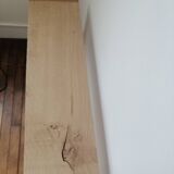 Solid oak console