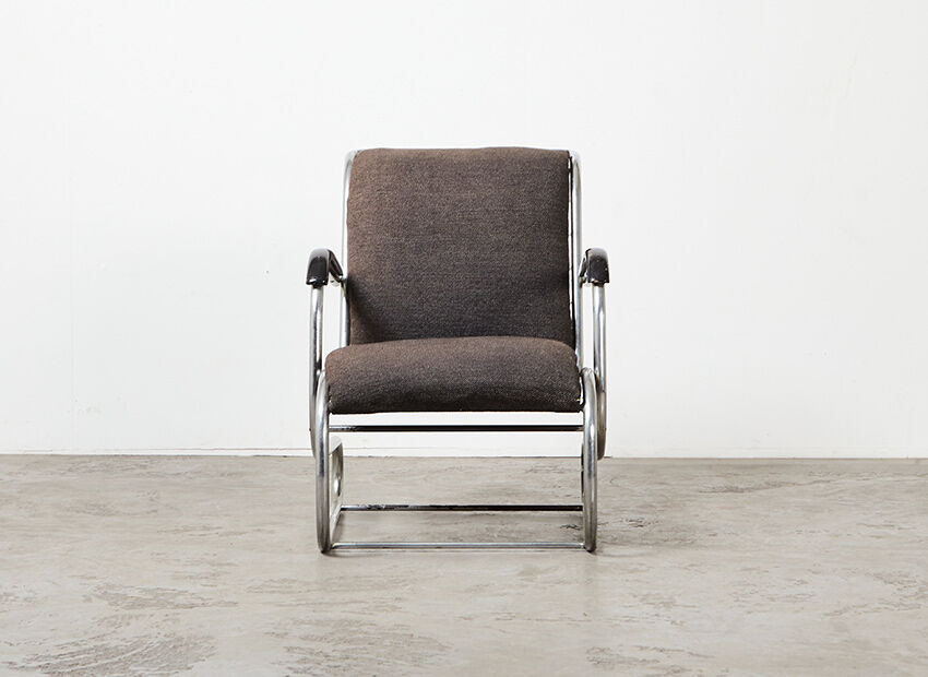 Tubular lounge chair by Paul Schuitema for D3, Netherlands, 1932