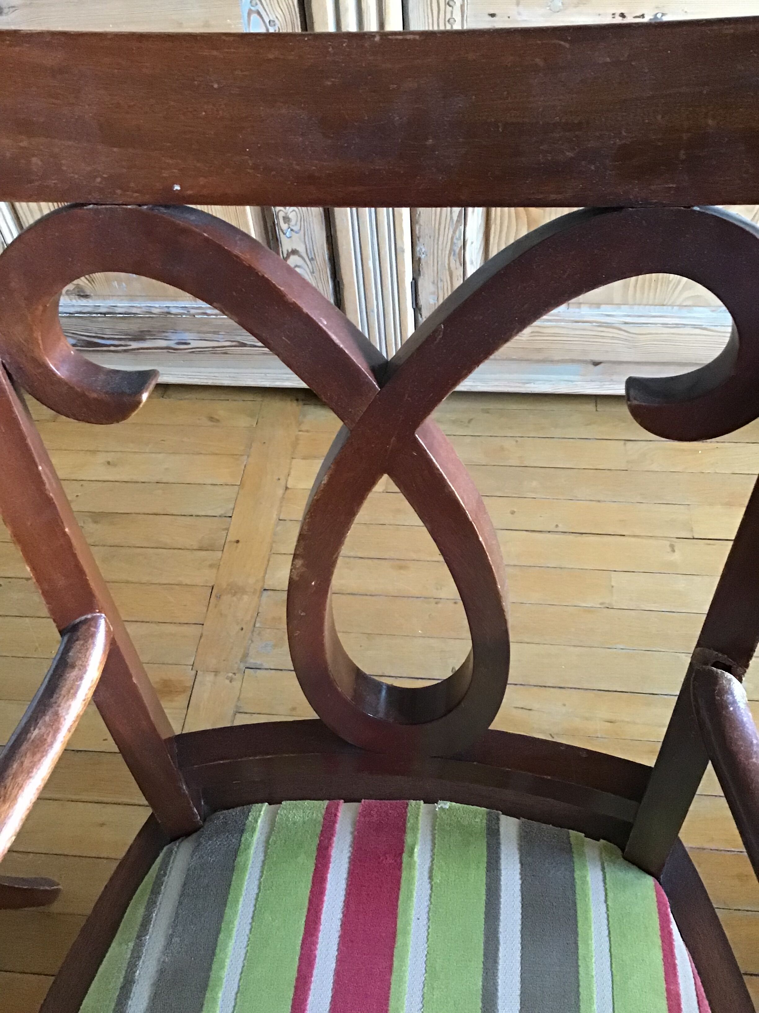 Mahogany chairs