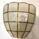 Paire d'appliques nacre coquillage