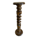 Spiral wooden column