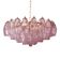 Italian Style Murano Glass Sputnik Candlestick Poliedro