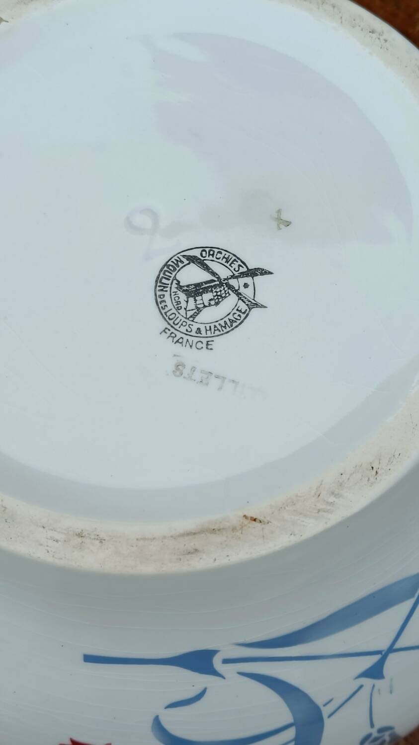 Soupière moulin des loups modèle œillet