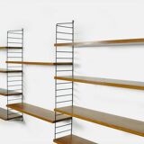 Vintage wall-unit – String shelf by Nisse Strinning and Kajsa Strinning, 1950s Sweden