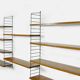 Vintage wall-unit – String shelf by Nisse Strinning and Kajsa Strinning, 1950s Sweden
