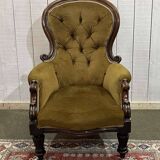 19th century Victorian mahogany armchair